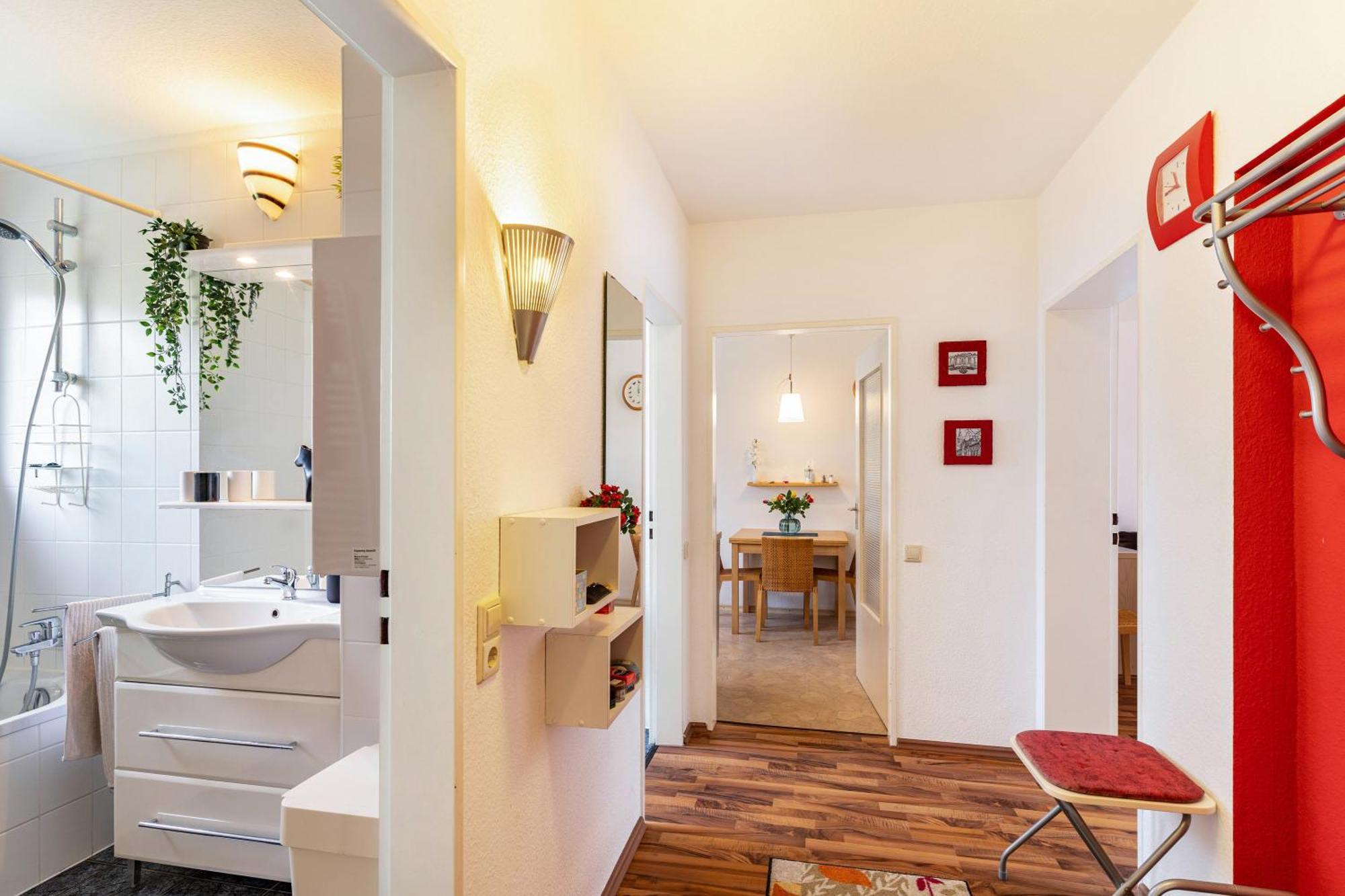 באדן-באדן Ferienwohnung Am Paradies מראה חיצוני תמונה